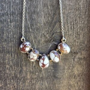 Wild Horse 5 Stone Necklace